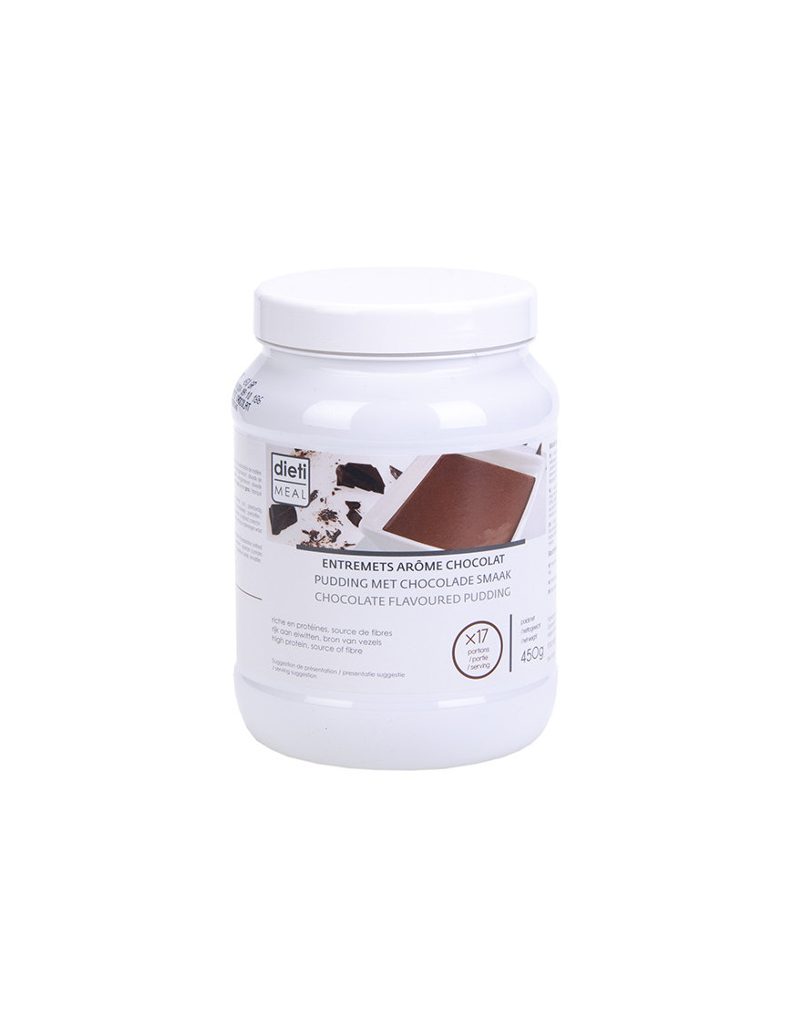 Budino proteico al cioccolato barattolo 450g