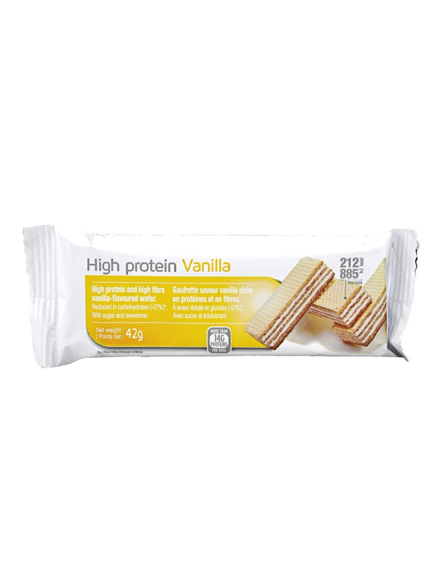 Wafer proteico gusto vaniglia