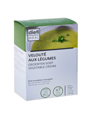 Vellutata proteica di verdure 7 porzioni